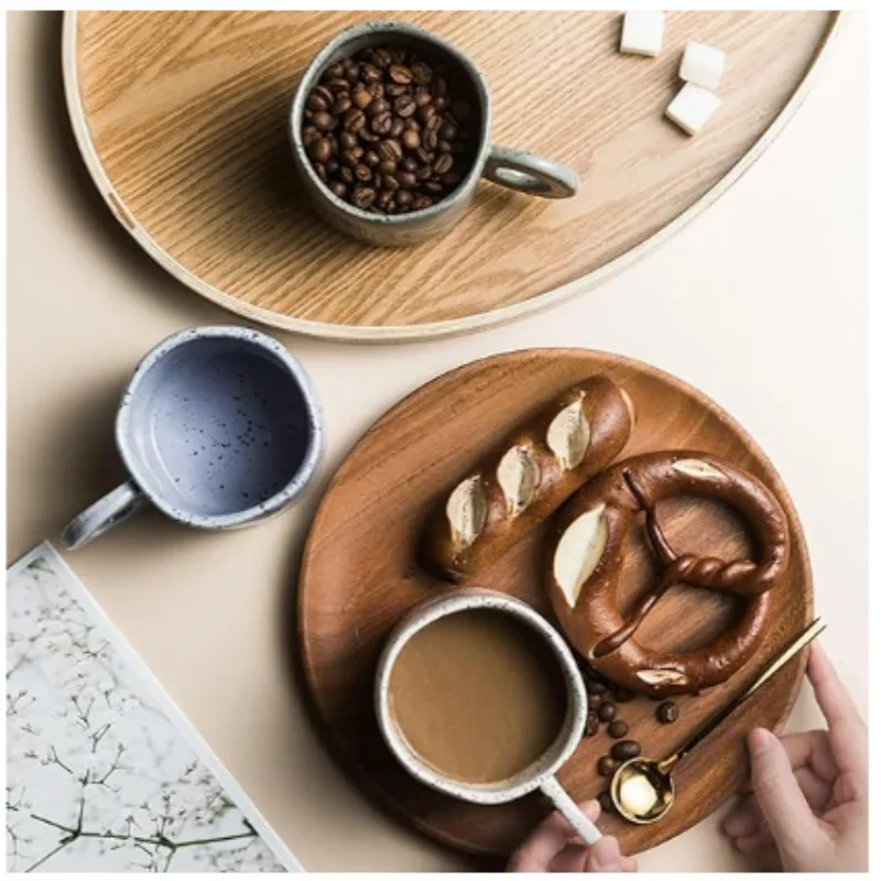 Speckled Ceramic Mugs – Handcrafted and Colorful Design