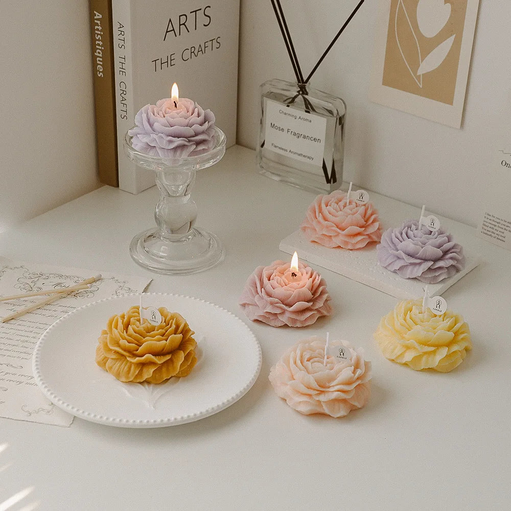 Scented Candles – Peony Flower