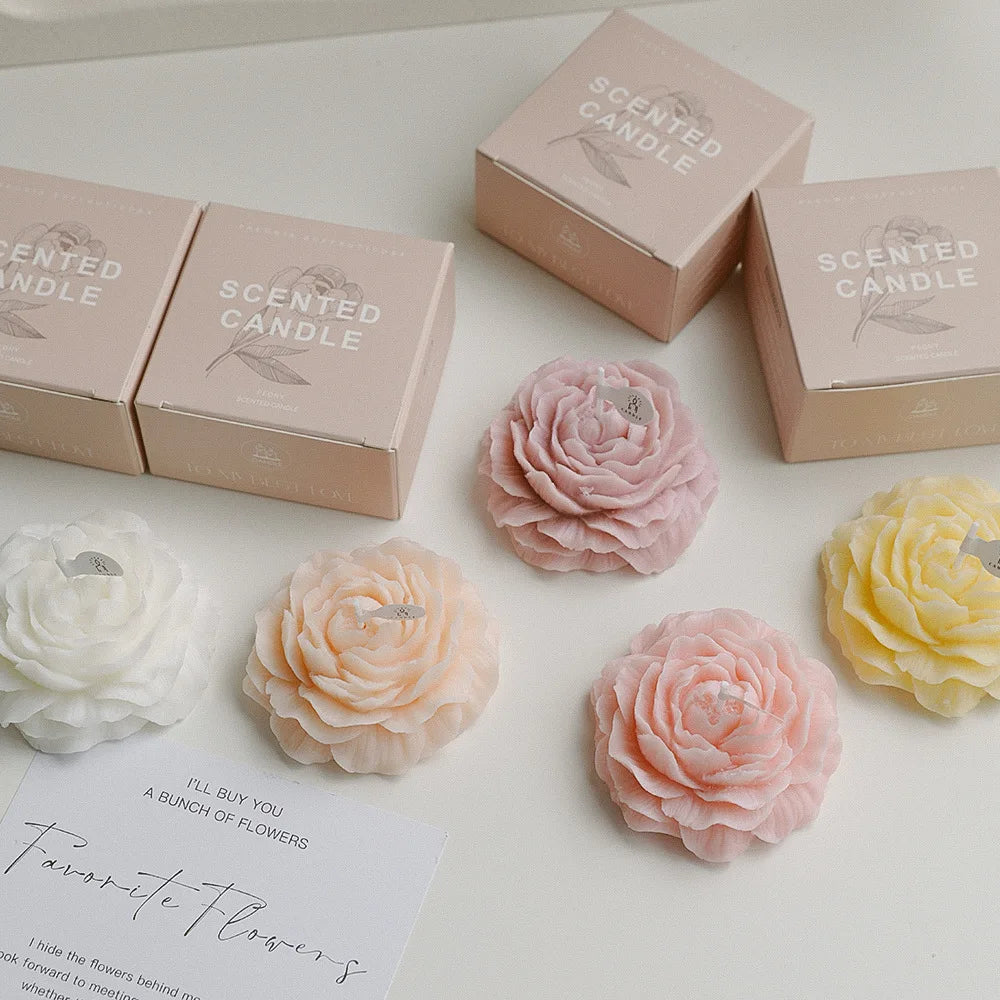 Scented Candles – Peony Flower
